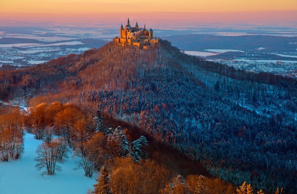 Hohenzollern in Winter mood