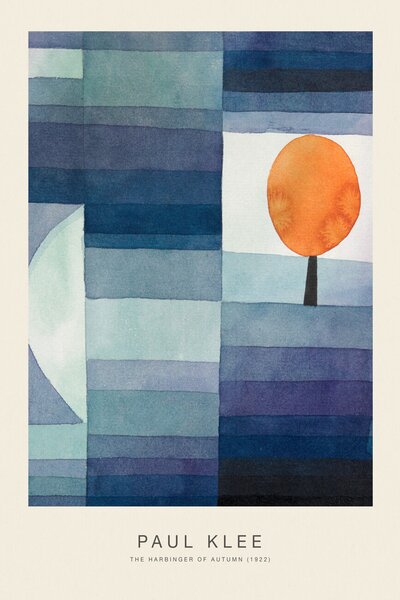 Konsttryck The Harbinger of Autumn (Special Edition) - Paul Klee, (26.7 x 40 cm)