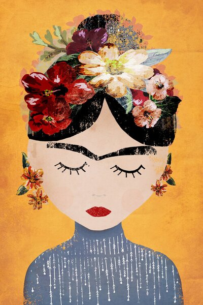 Illustration Frida (Yellow Version), Treechild