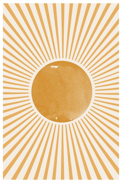Illustration Boho Sun