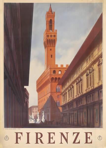 Illustration Firenze Florence, Andreas Magnusson