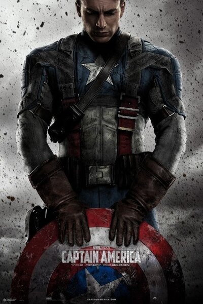 Poster, Affisch Marvel - Captain America