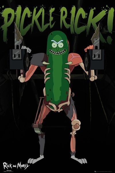 Poster, Affisch Rick and Morty - Pickle Rick