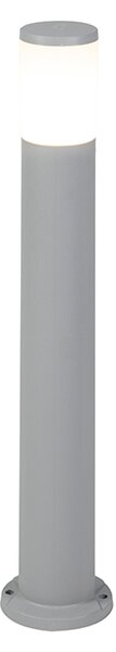 Utomhusstolpe grå 80 cm IP55 inkl E27 dimbar i Kelvin - Carlo