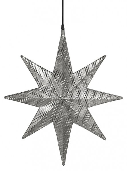 Capella Stjärna Svart nickel 40cm