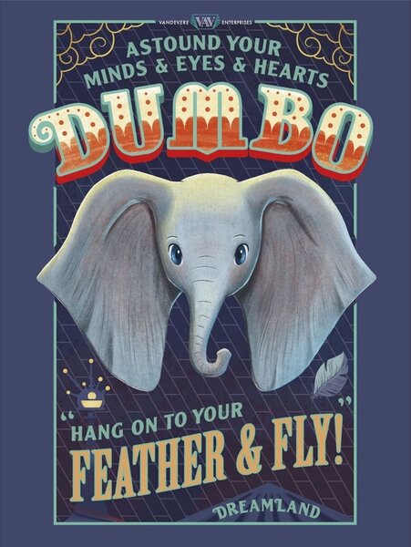 Poster, Affisch Disney - Dumbo