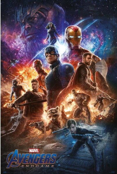 Poster, Affisch Avengers: Endgame - From The Ashes