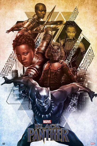 Poster, Affisch Marvel - Black Panther