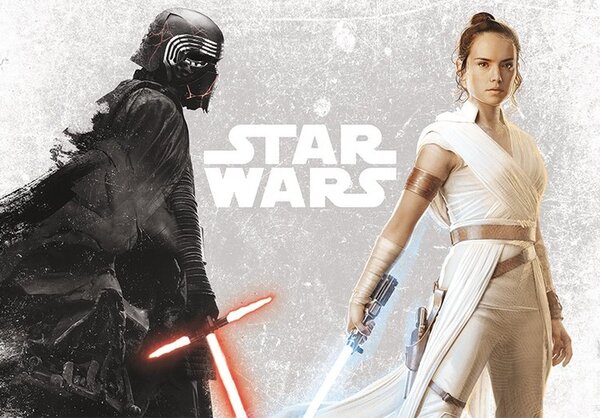 Poster, Affisch Star Wars - Kylo & Rey