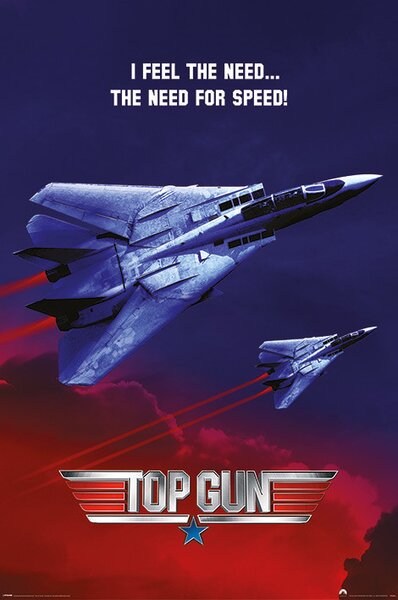 Poster, Affisch Top Gun - The Need For Speed, (61 x 91.5 cm)
