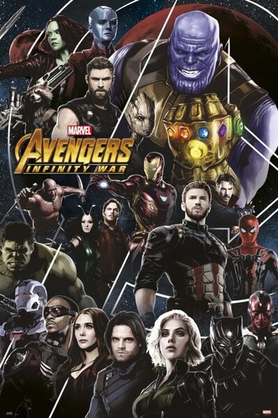 Poster, Affisch Avengers: Infinity War