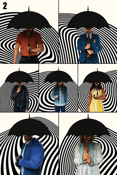 Poster, Affisch The Umbrella Academy - Family
