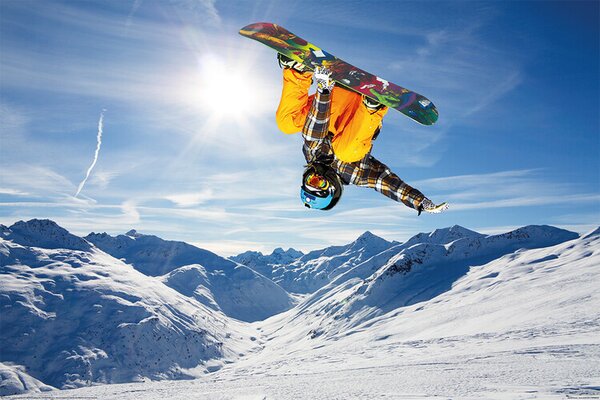 Poster, Affisch Snowboard - Flip