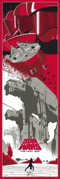 Poster, Affisch Star Wars: Episod VIII - The Last Jedi, (53 x 158 cm)