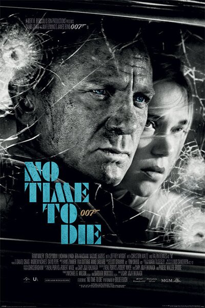 Poster, Affisch James Bond - No Time To Die