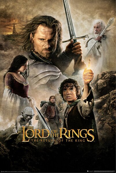Poster, Affisch The Lord of the Rings - Kungens återkomst, (61 x 91.5 cm)