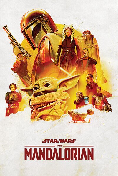 Poster, Affisch Star Wars: The Mandalorian - Adventure, (61 x 91.5 cm)