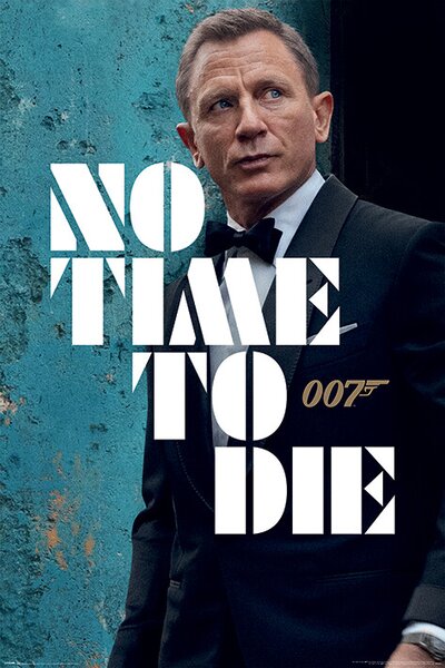 Poster, Affisch James Bond - No Time To Die - Azure Teaser