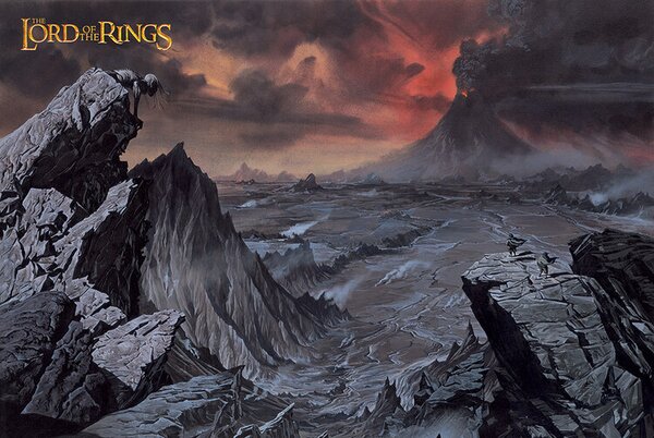 Poster, Affisch The Lord of the Rings - Mount Doom, (61 x 91.5 cm)