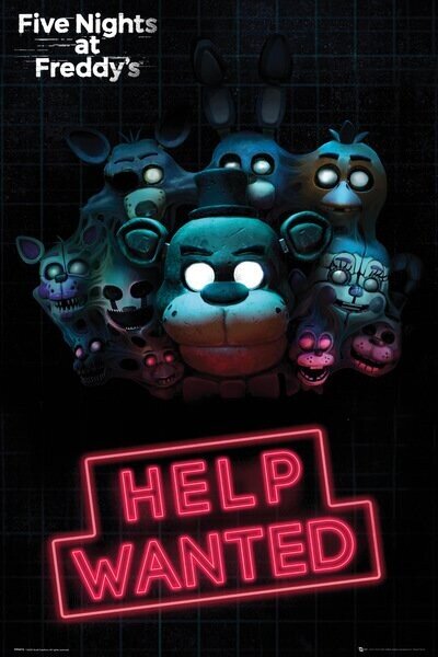 Poster, Affisch Five Nights at Freddy's - Help Wanted, (61 x 91.5 cm)