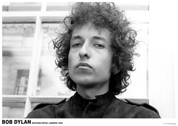 Poster, Affisch Bob Dylan - Mayfair Face