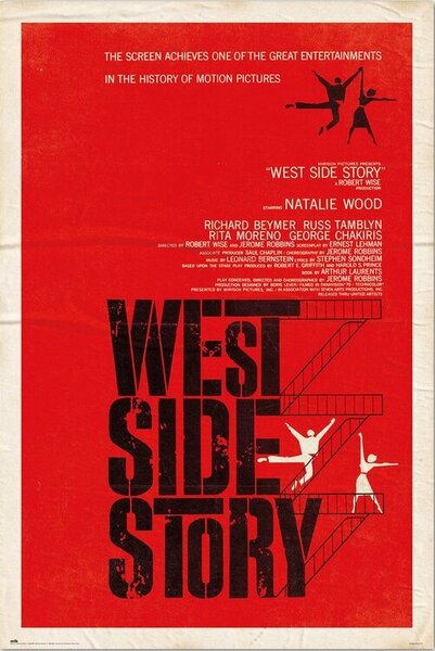 Poster, Affisch West Side Story