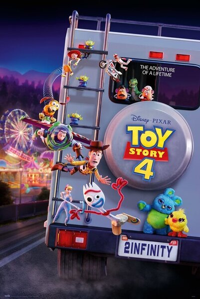 Poster, Affisch Toy Story 4 - To Infinity