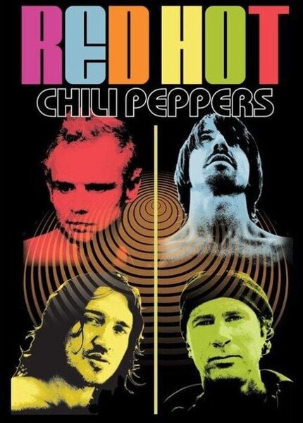 Poster, Affisch Red Hot Chili Peppers - Live Colour Me