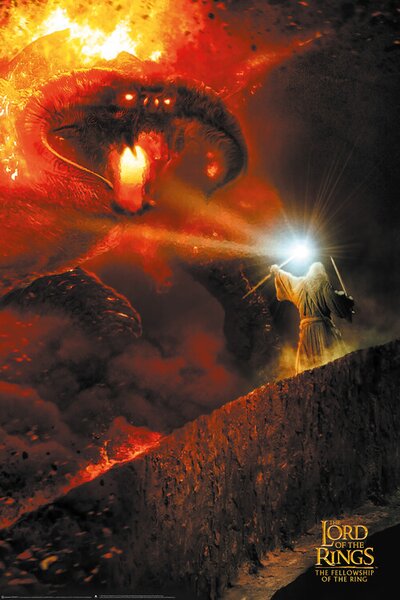 Poster, Affisch Lord of the Rings - Balrog, (61 x 91.5 cm)