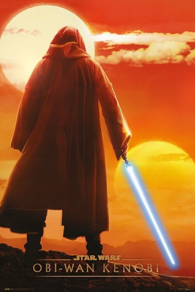 Poster, Affisch Star Wars: Obi-Wan Kenobi - Twin Suns