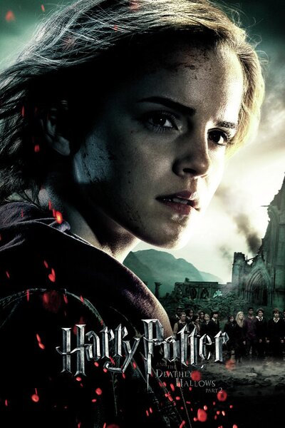 Konsttryck Hermione Granger - Deathly Hallows, (26.7 x 40 cm)
