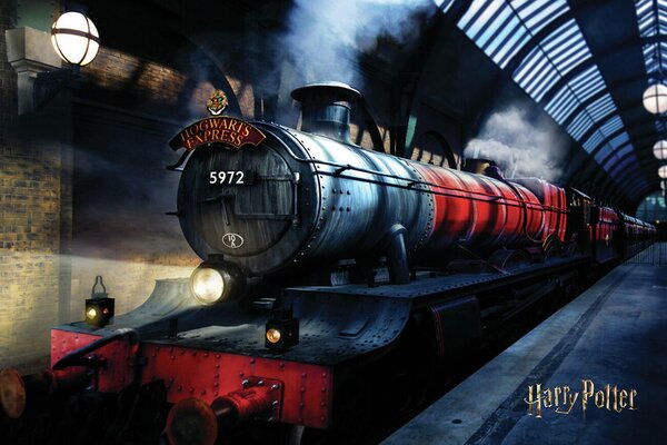 Poster, Affisch Harry Potter - Hogwarts Express