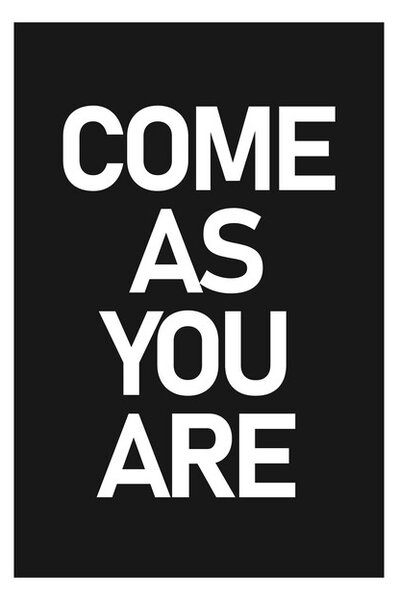 Poster, Affisch Finlay & Noa - Come as you are black, (40 x 60 cm)