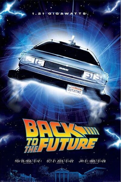 Poster, Affisch Back to the Future - 1.21 Gigawatts
