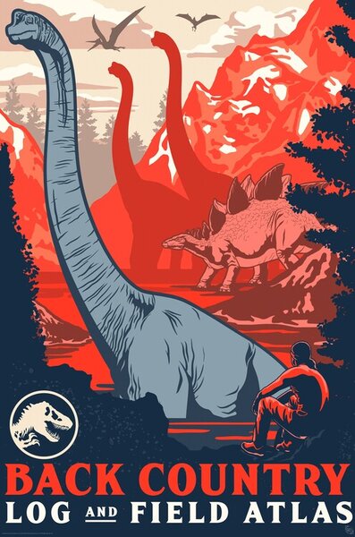 Poster, Affisch Jurassic World - Back Country, (61 x 91.5 cm)