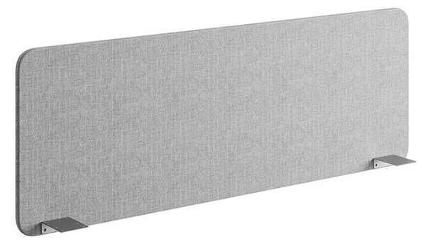 Bordsskärm Silencio Premium, grå, 180x59,5x3,6 cm