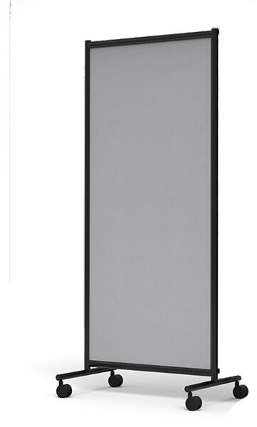 Mobil golvskärm, 770x1705 mm, grå
