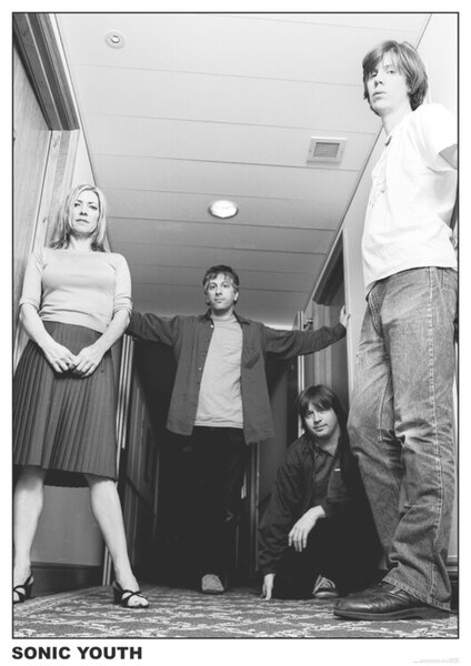Poster, Affisch Sonic Youth - Amsterdam, (59.4 x 84 cm)