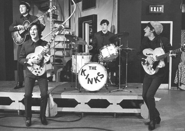 Poster, Affisch Kinks - Ready Steady Go! 1965