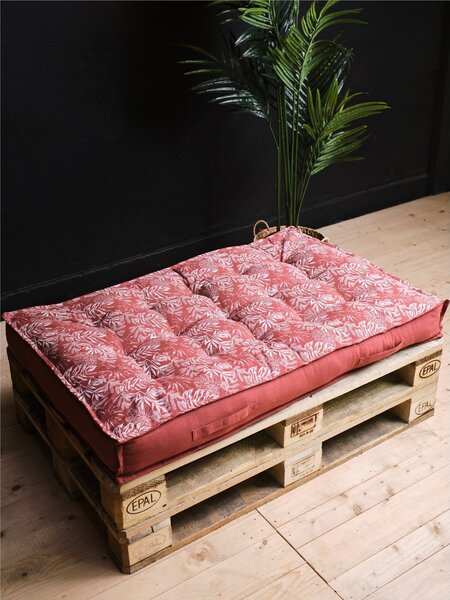 Puffar för utomhusbruk Today Matelas Palette 120/80/15 Terracotta Spirit Garden 22