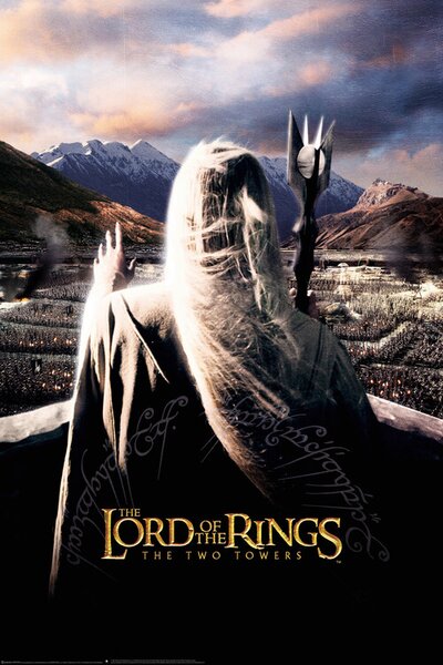Konsttryck Lord of the Rings - Saruman, (26.7 x 40 cm)