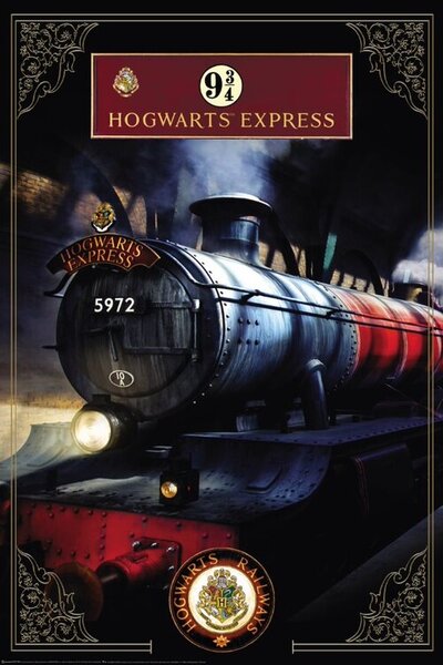 Poster, Affisch Harry Potter - Hogwarts Express, (80 x 120 cm)