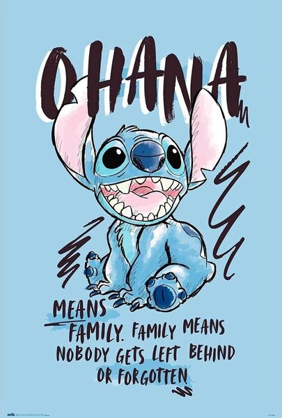 Poster, Affisch Disney - Stitch, (61 x 91.5 cm)