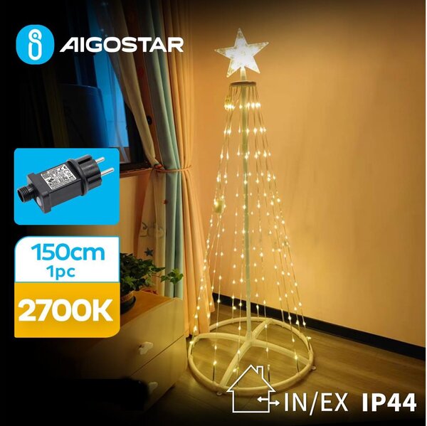 Aigostar-LED juldekoration för utomhusbruk LED/3,6W/31/230V 2700K 150cm IP44