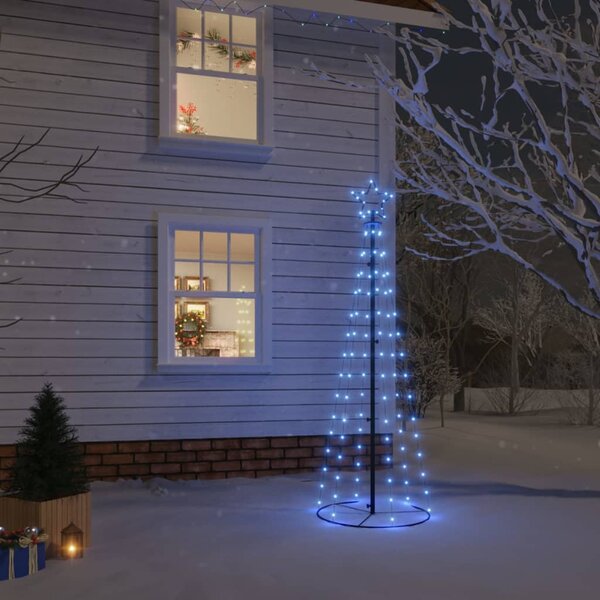 Julgranskon blå 108 LEDs 70x180 cm
