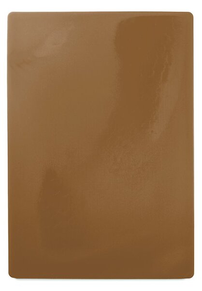 Skärbräda 49,5X35 cm, brun, plast