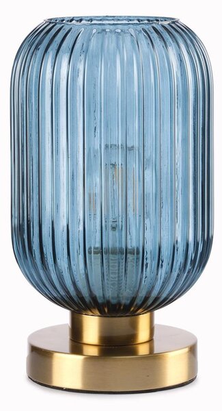 ONLI - Bordslampa DOROTY 1xE27/22W/230V blå/guld