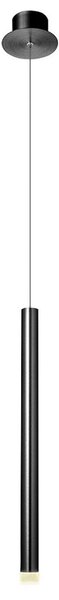 Redo 01-2045 - LED ljuskrona med textilsladd MADISON LED/4W/230V svart