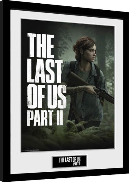 Inramad poster The Last Of Us Part 2 - Key Art
