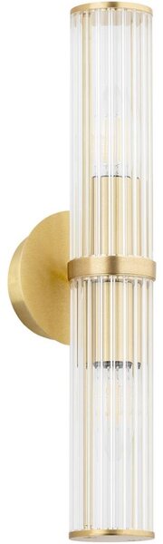 Argon 7203 - Vägglampa HAMPTON 2xE14/7W/230V guld